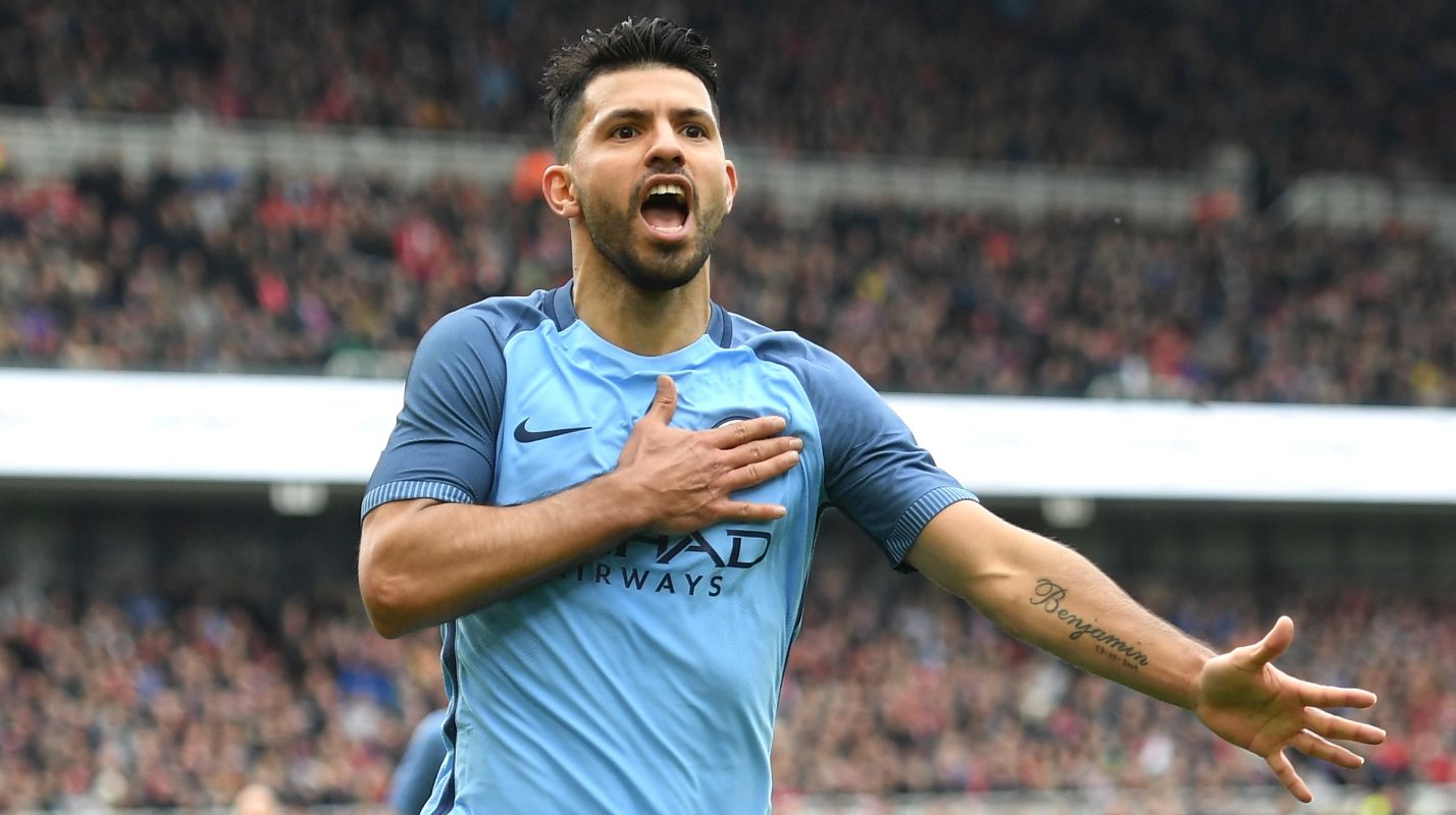 Agüero har en nummer 10 drakter